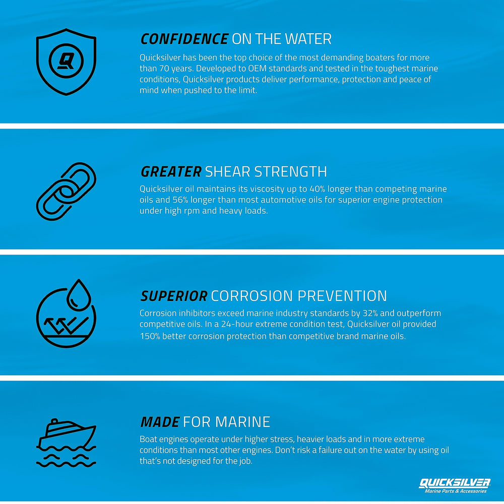 Quicksilver oil texture and flow demonstrating stable viscosity protection