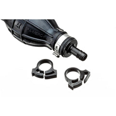 Quicksilver primer bulb with included hose clamps highlighting secure connection benefit