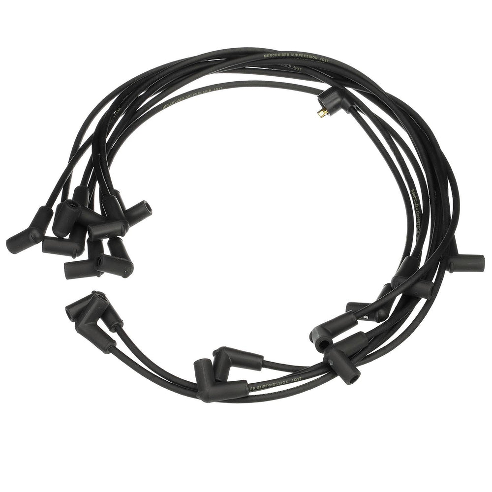 Quicksilver wires length and connectors view showing precise fit and secure electrical contact