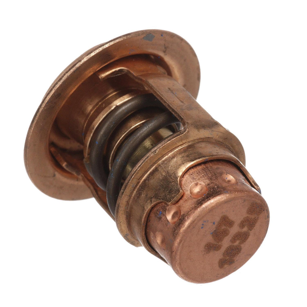 Quicksilver thermostat installed in Mercury outboard illustrating correct placement benefit