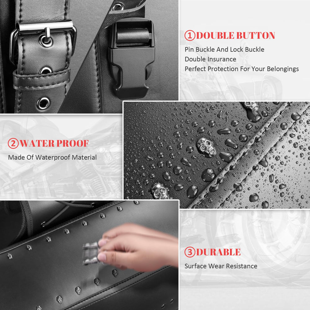 Quixofiber close-up of PU leather texture offering waterproof protection