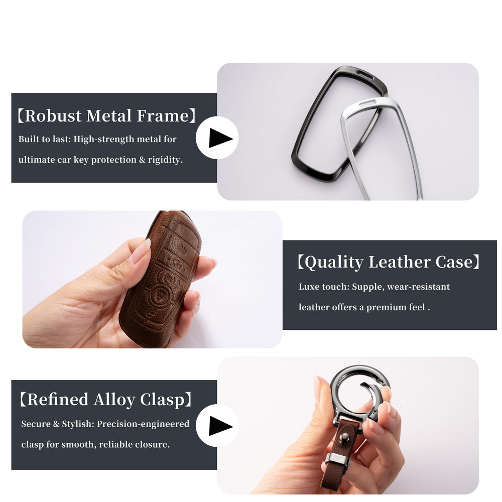 Qunzes metal frame detail, sturdy edge absorbs shocks and impacts