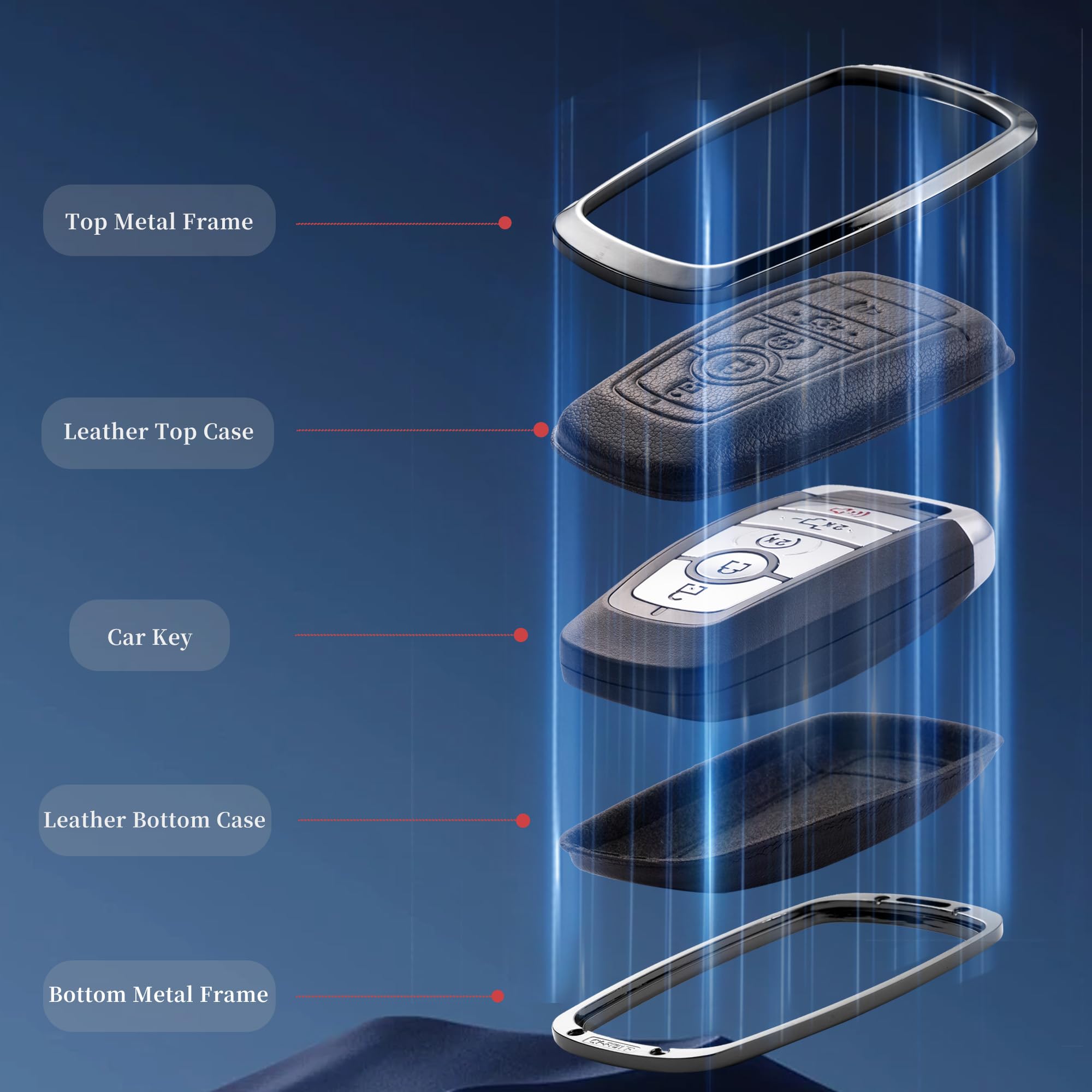 Qunzes attached to a bag in lifestyle scene, keeps keys accessible and stylish