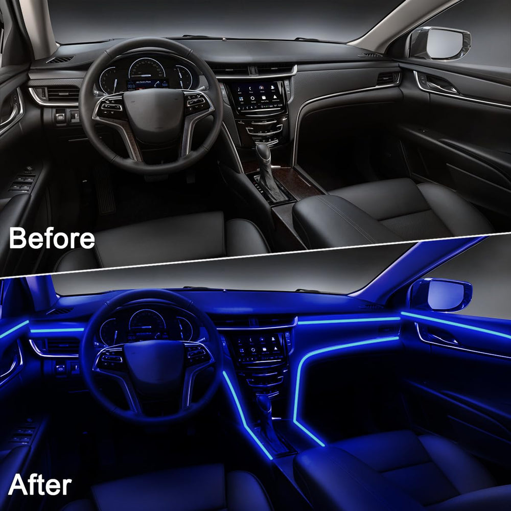 qvevdacar installed on dashboard creating customizable cabin ambience