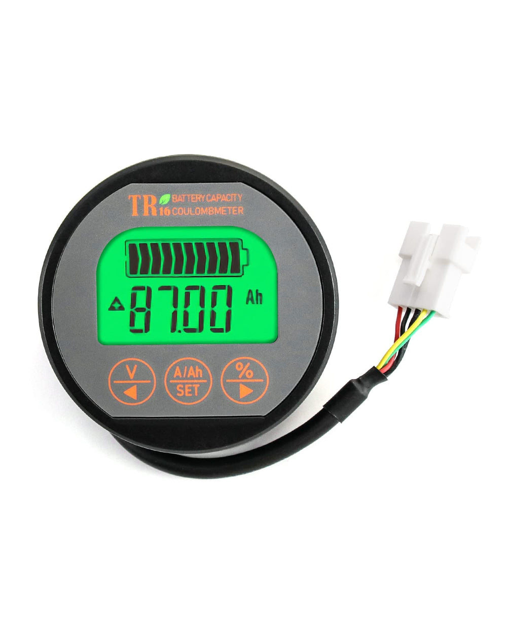 QWORK 13 ft cable and wiring kit for flexible meter and shunt placement