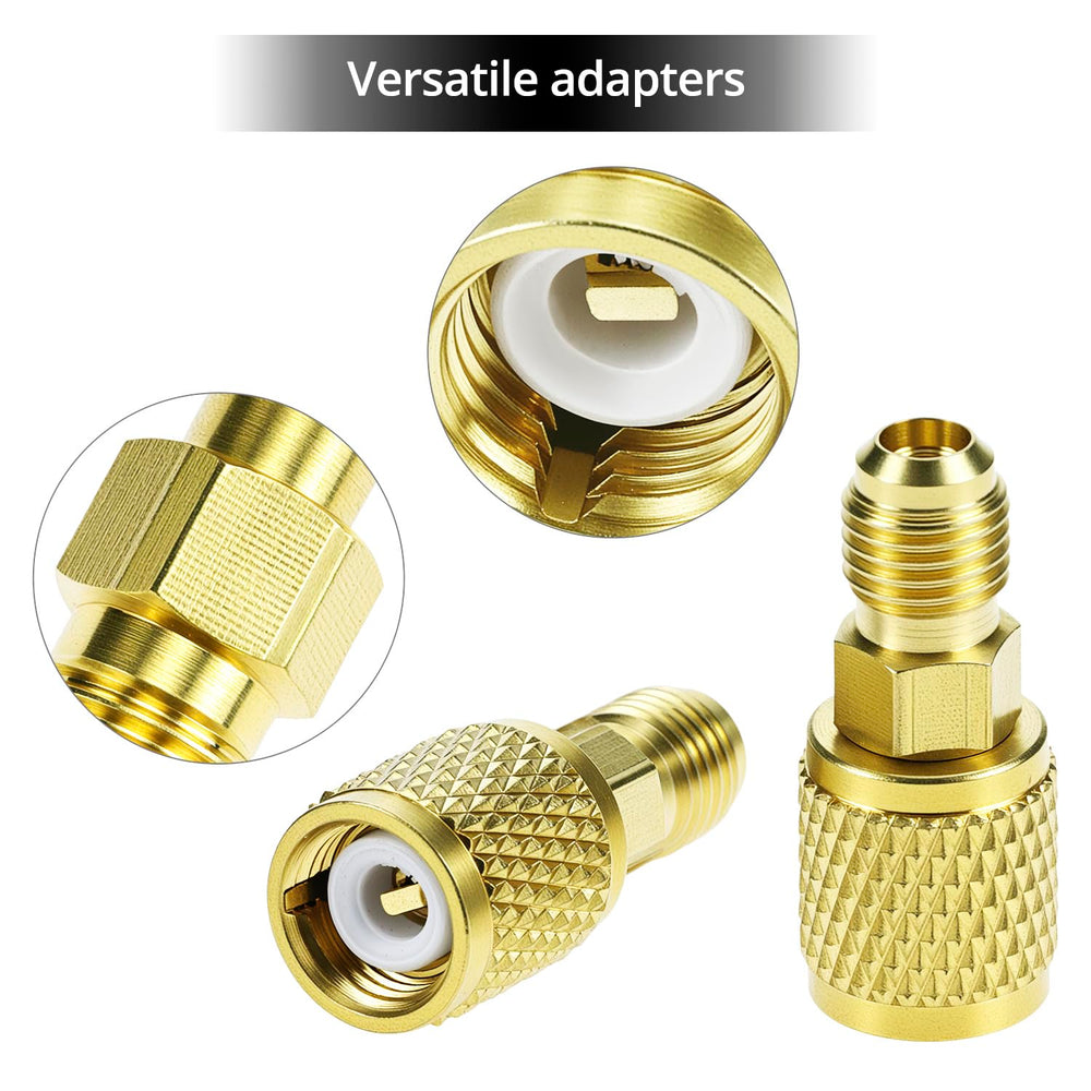 QWORK adapters and accessories laid out for quick identification benefit