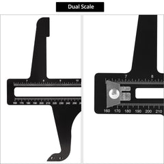 QWORK knurled locking knob detail offering secure, repeatable measurement hold