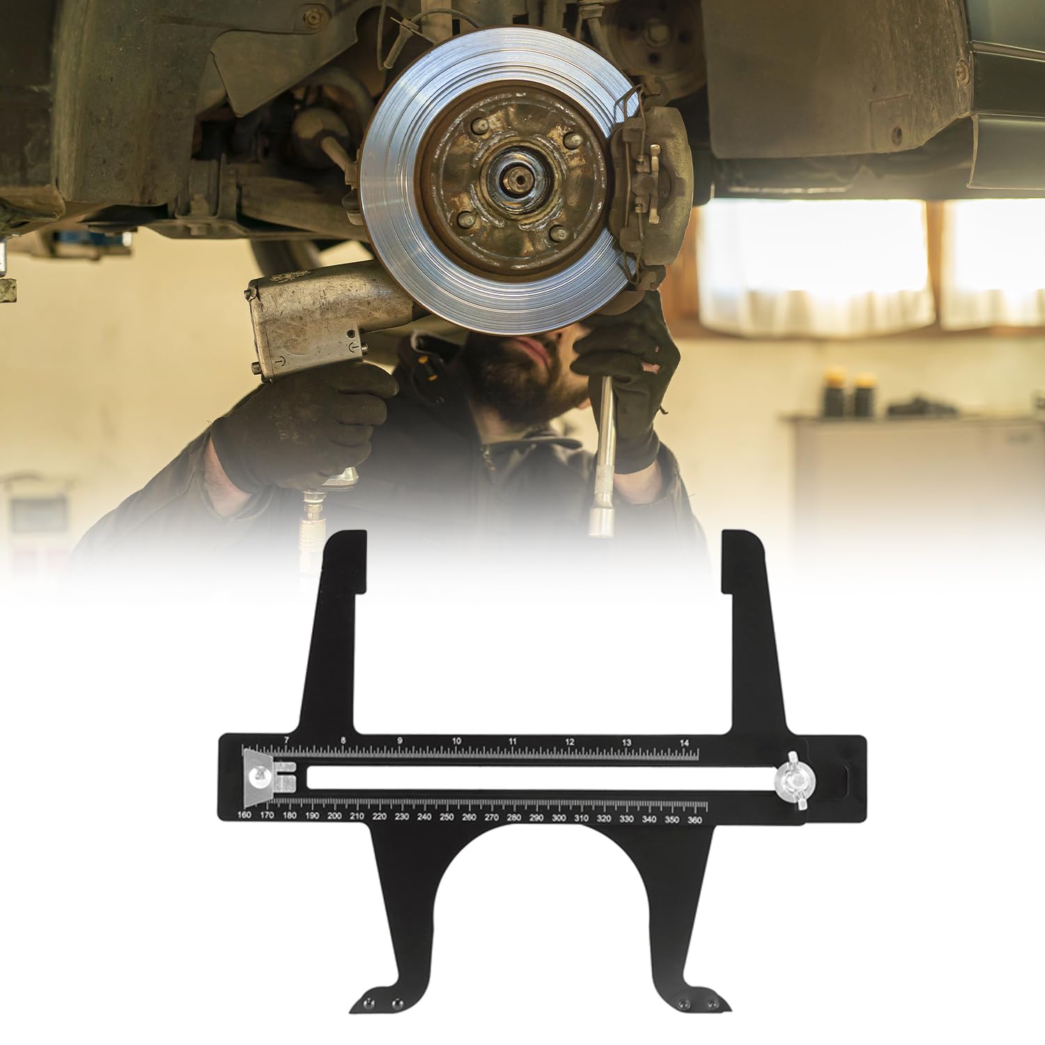 QWORK packaging and label view confirming model, range, and durable construction