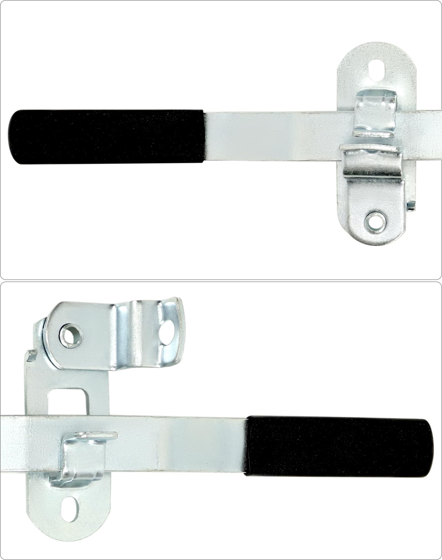 QWORK cambar close-up rubber handle providing non-slip grip and comfort