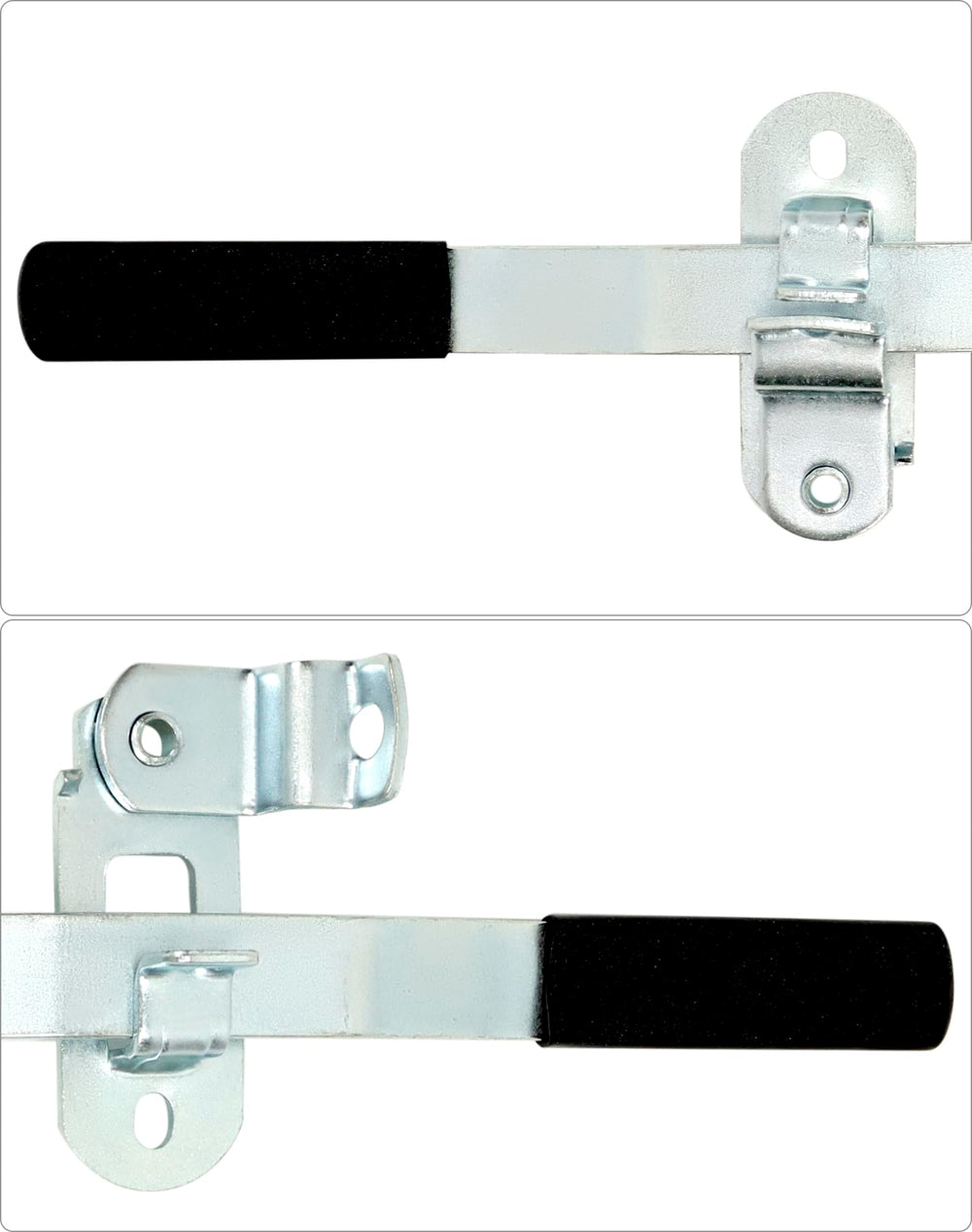 QWORK cambar close-up rubber handle providing non-slip grip and comfort
