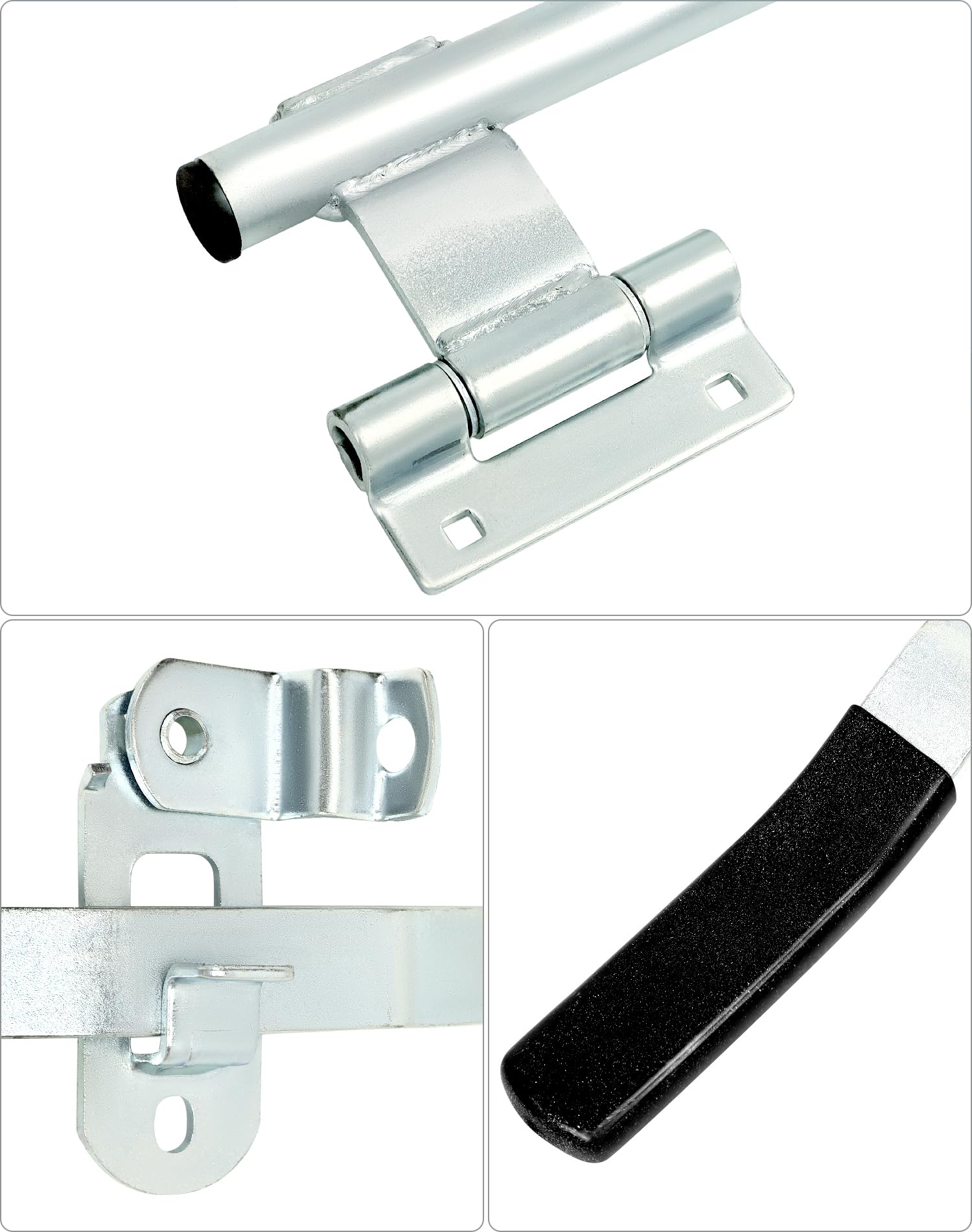 QWORK cambar mounted on folding ramp door improving door stability in transit