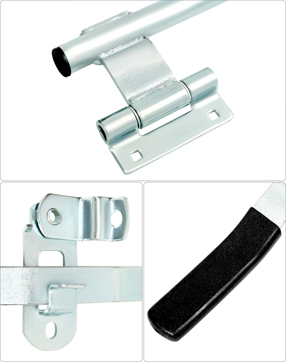 QWORK cambar mounted on folding ramp door improving door stability in transit