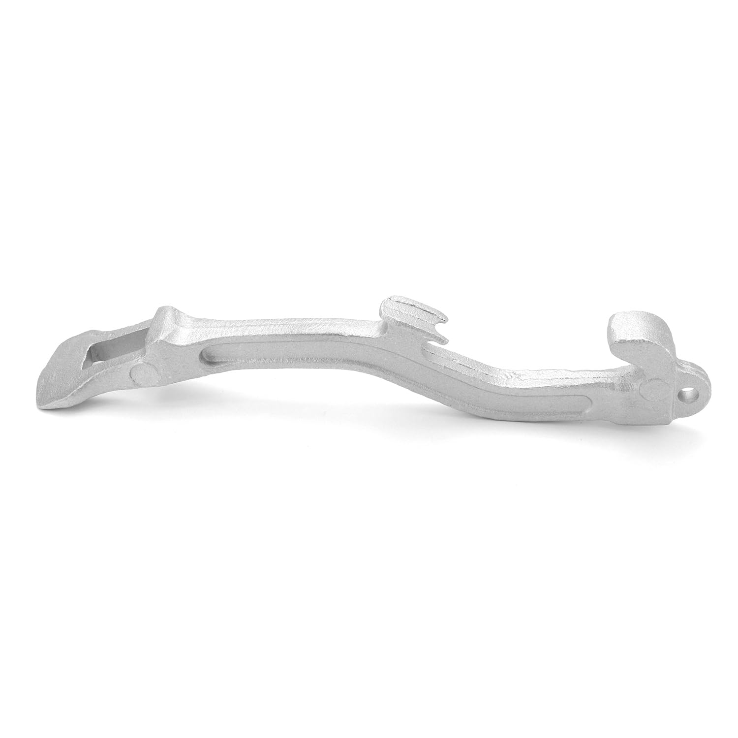 QWORK detailed close-up of lug profile on aluminum wrench showing corrosion-resistant durable edge