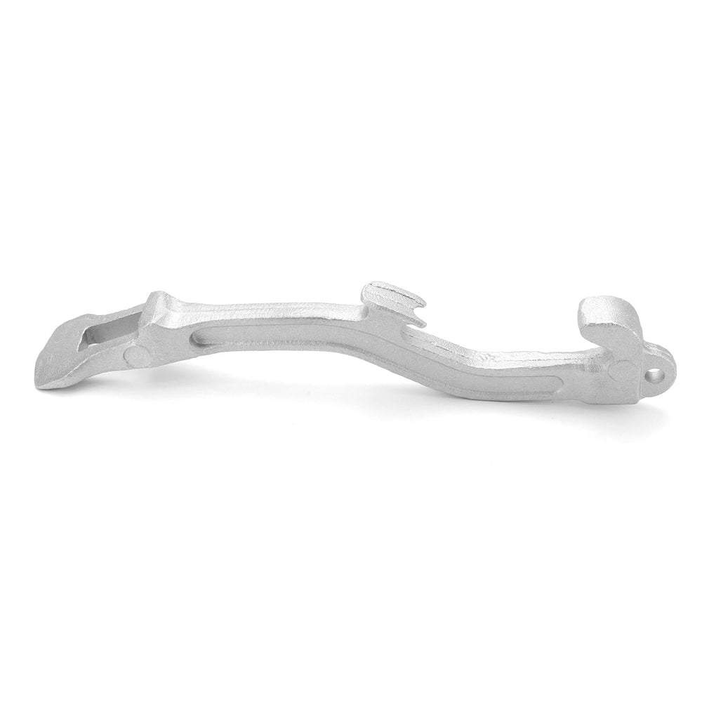 QWORK detailed close-up of lug profile on aluminum wrench showing corrosion-resistant durable edge