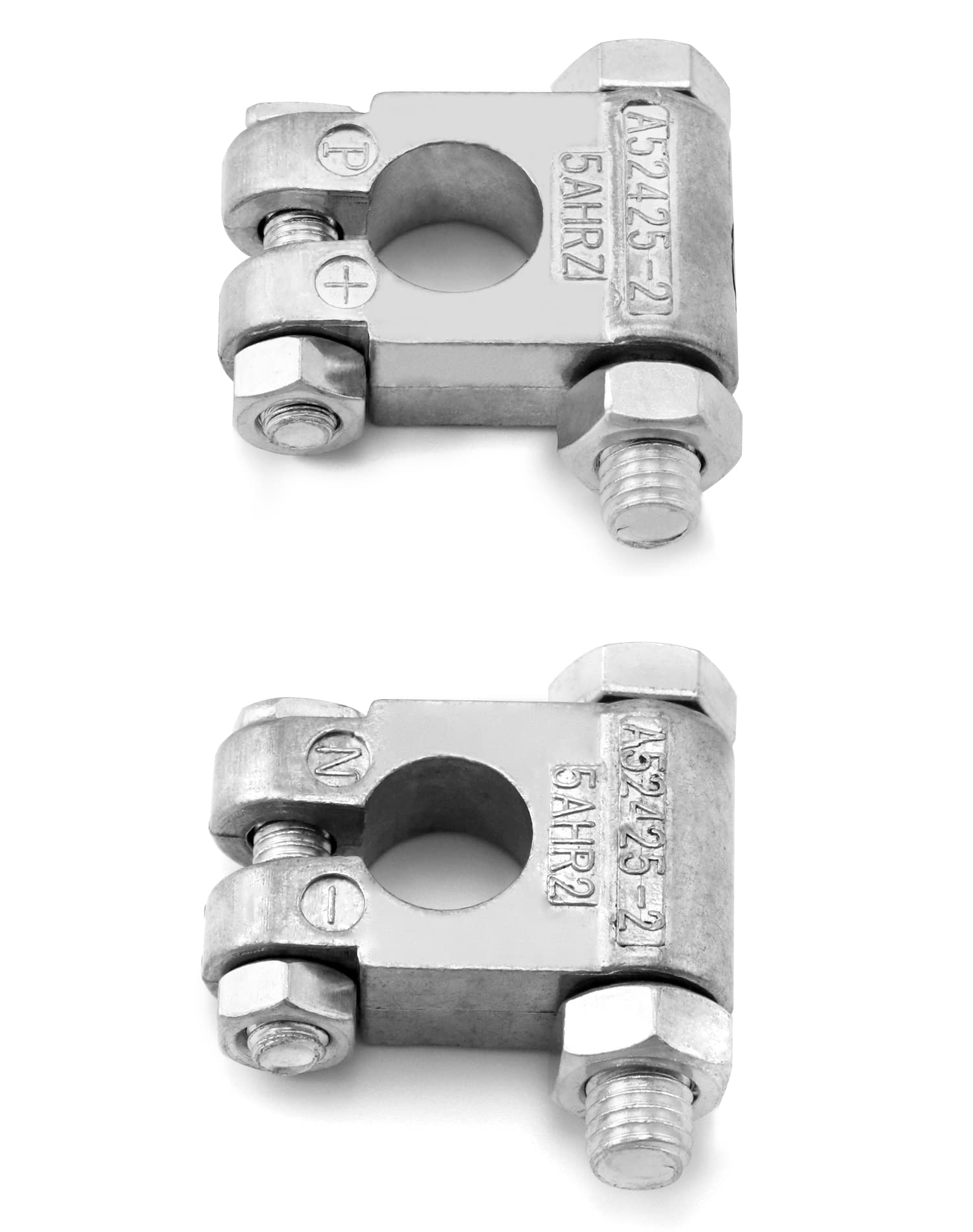 QWORK close-up of negative 17 mm tapered clamp showing corrosion resistance