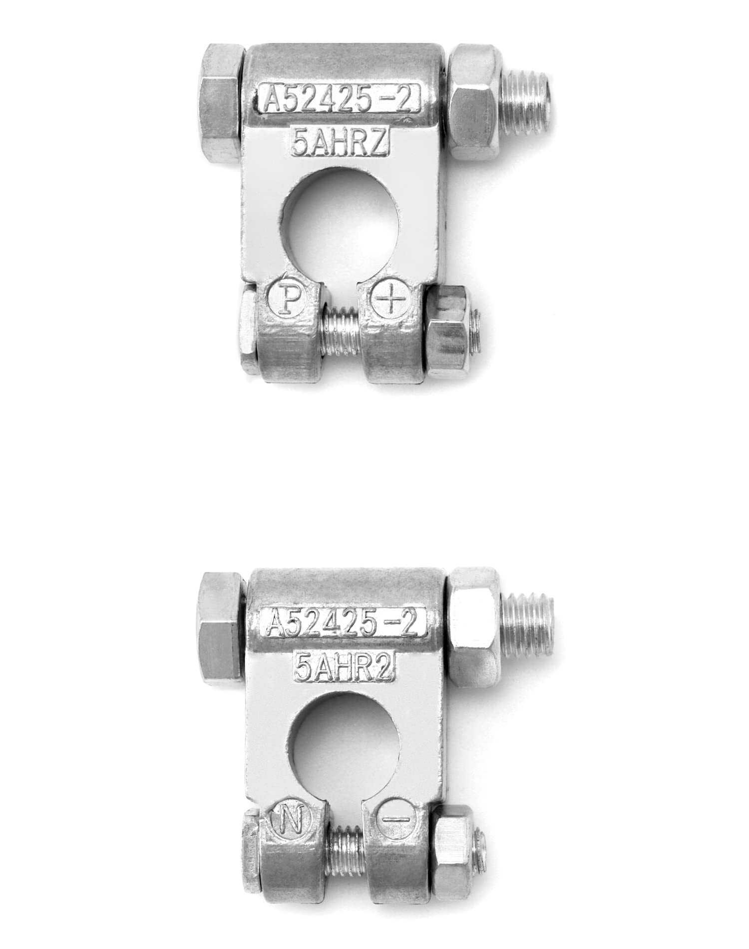 QWORK close-up of positive 19 mm tapered clamp showing secure fit benefit