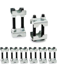 QWORK front packaging showing 8-pack and durable steel construction benefit