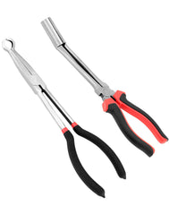 QWORK front view of pliers set showing complete tool set and layout benefit