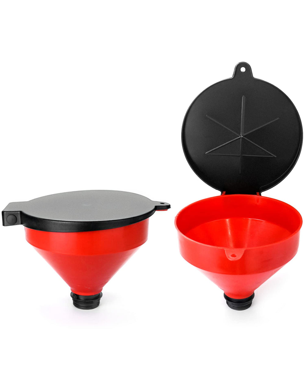 QWORK funnel lockable lid detail providing secure storage and transport benefit