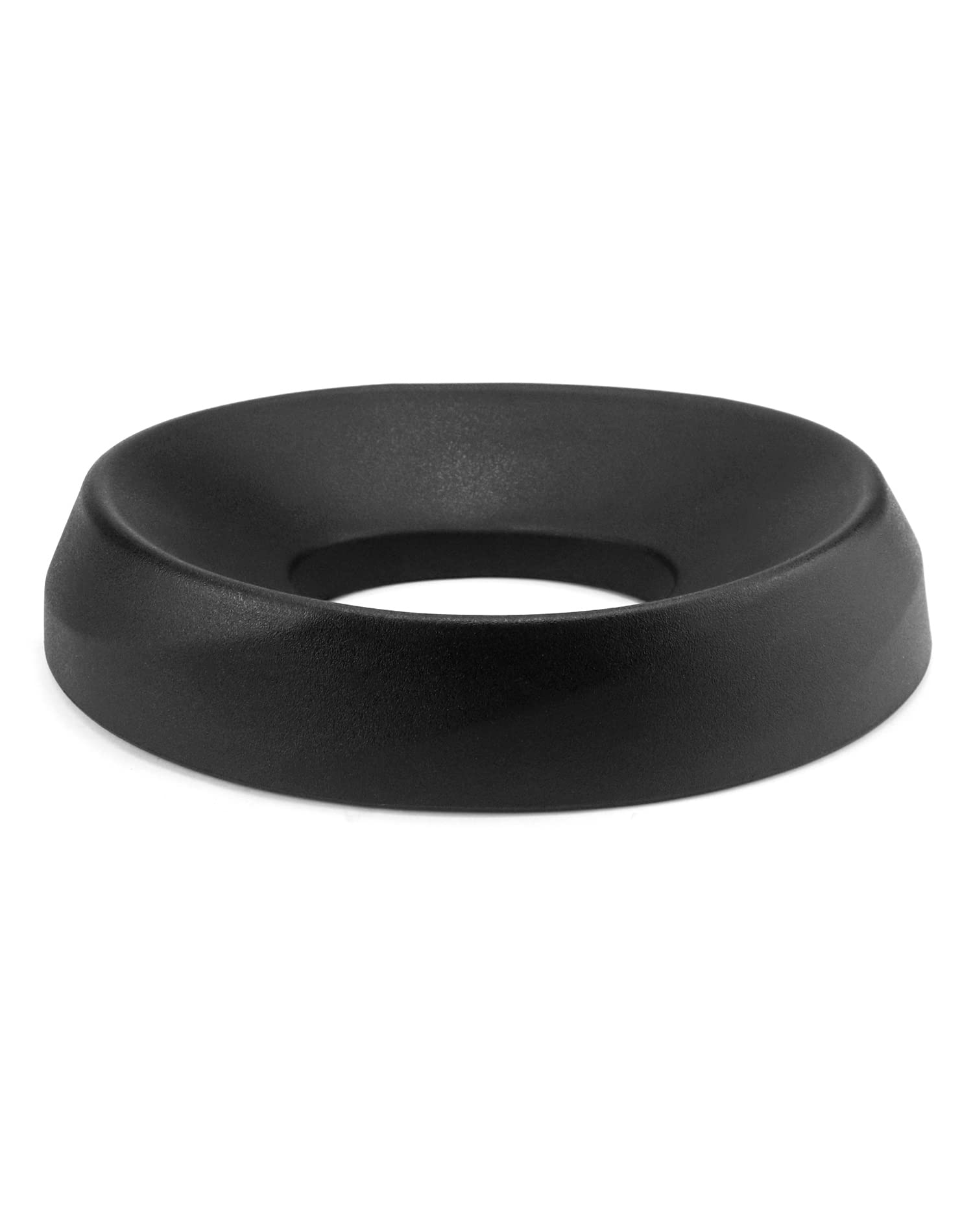 QWORK helmet placed on ring showing upright support and ventilation
