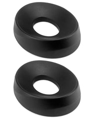 QWORK front view of helmet stand showing stable cradle and protection