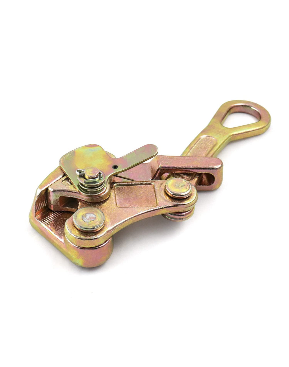 QWORK jaw close-up showing serration and anti-chip design to protect rope