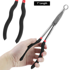 QWORK 16" plier extended reach around engine components benefit