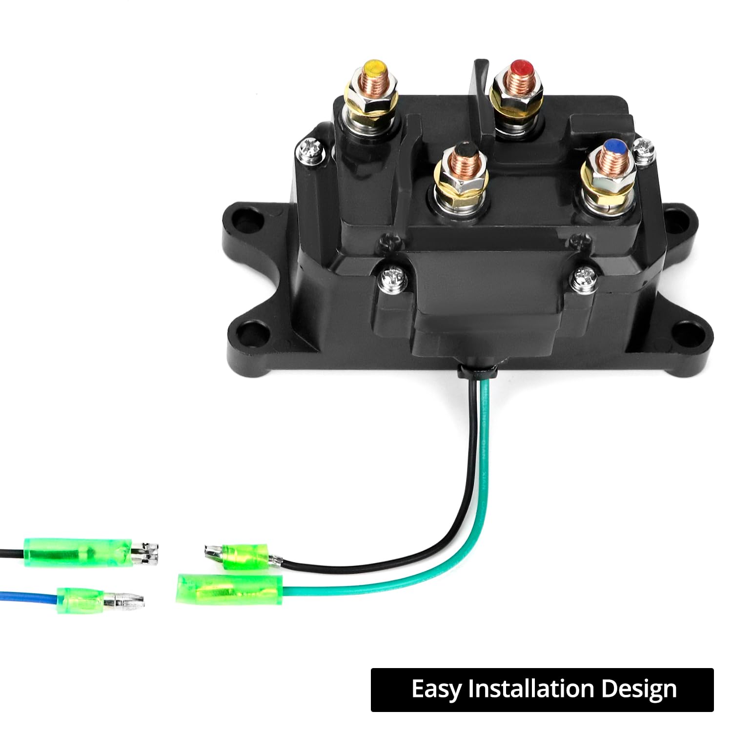QWORK six protective caps and wiring accessories to shield terminals and prevent shorts
