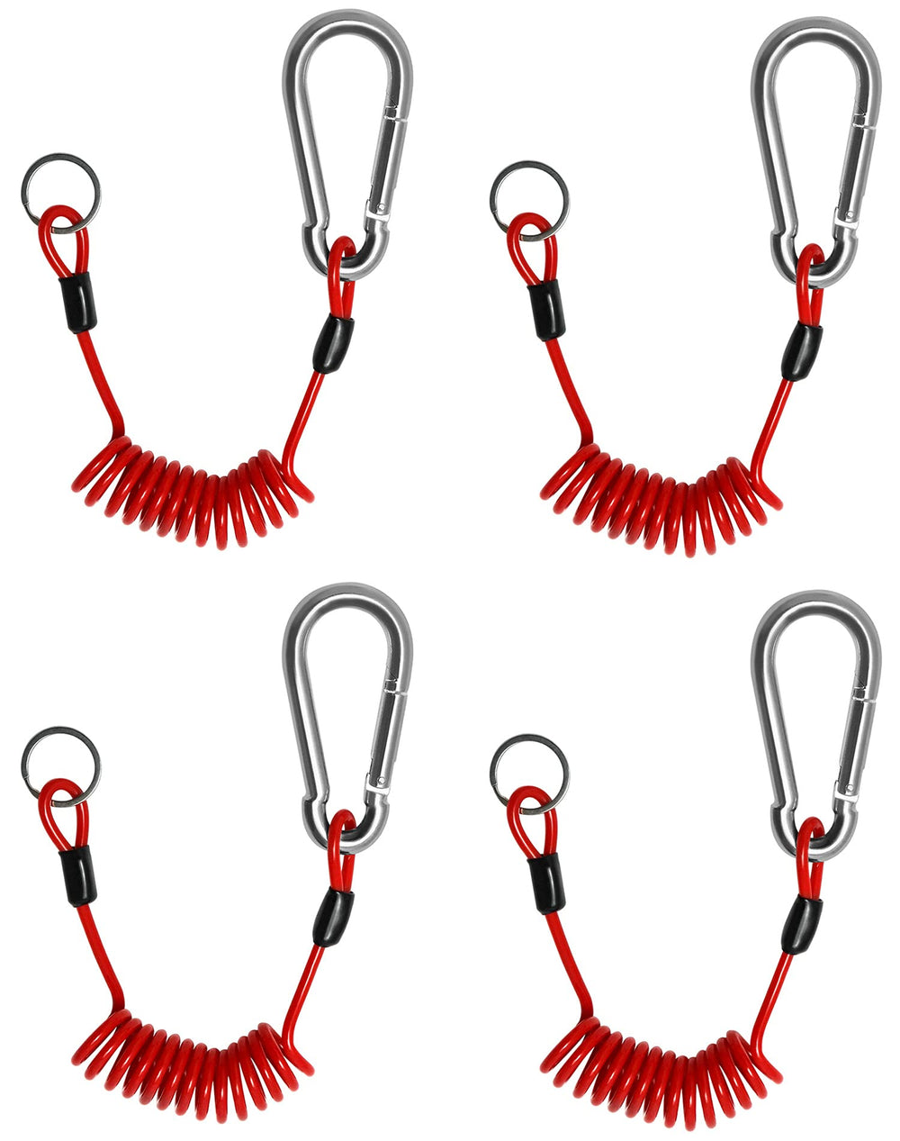 QWORK cable beside a ruler showing compact coiled storage and clear size reference