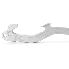QWORK wrench laid beside ruler showing the 11-7/8-inch length for scale and storage planning