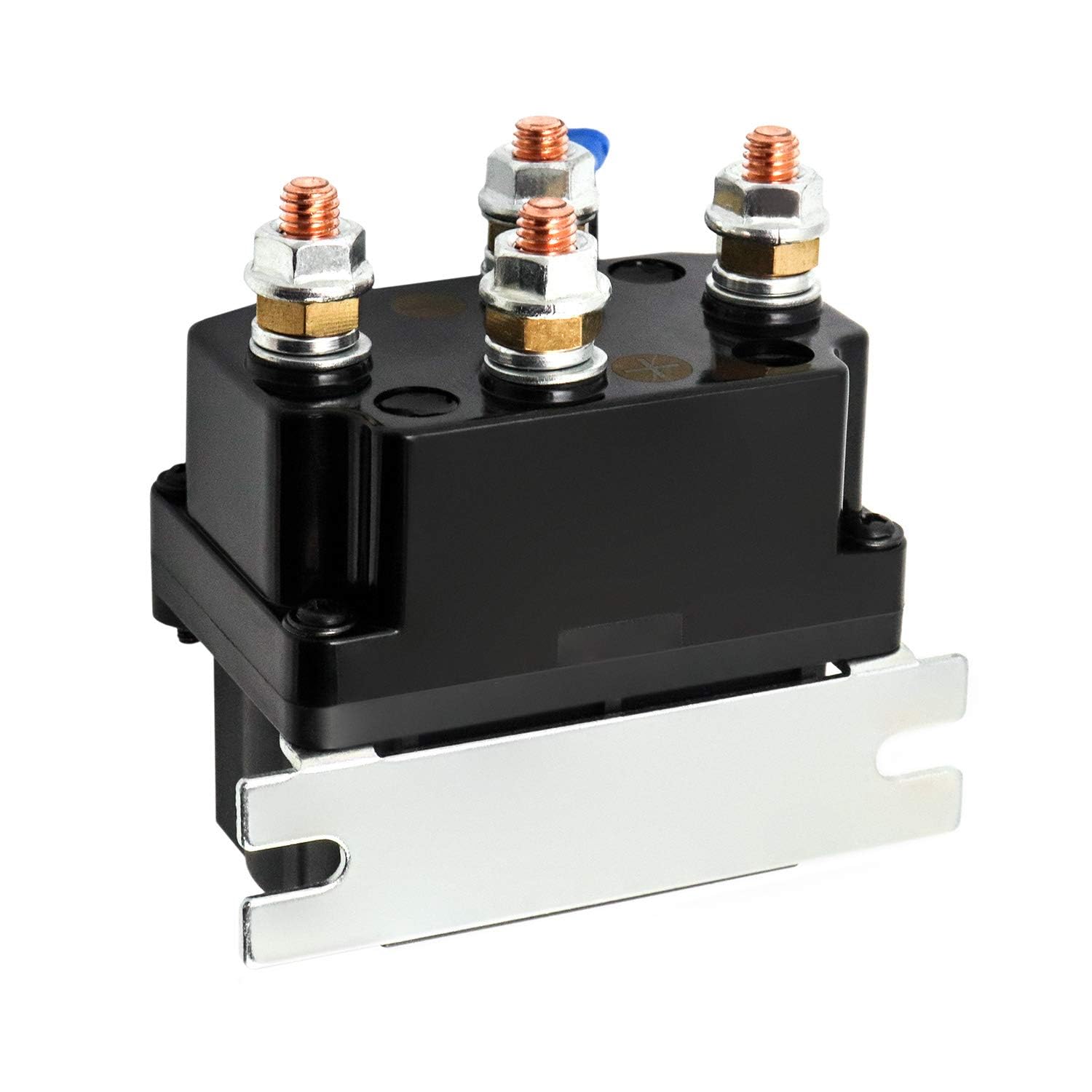 QWORK internal contactors close-up showing silver alloy parts for improved conductivity