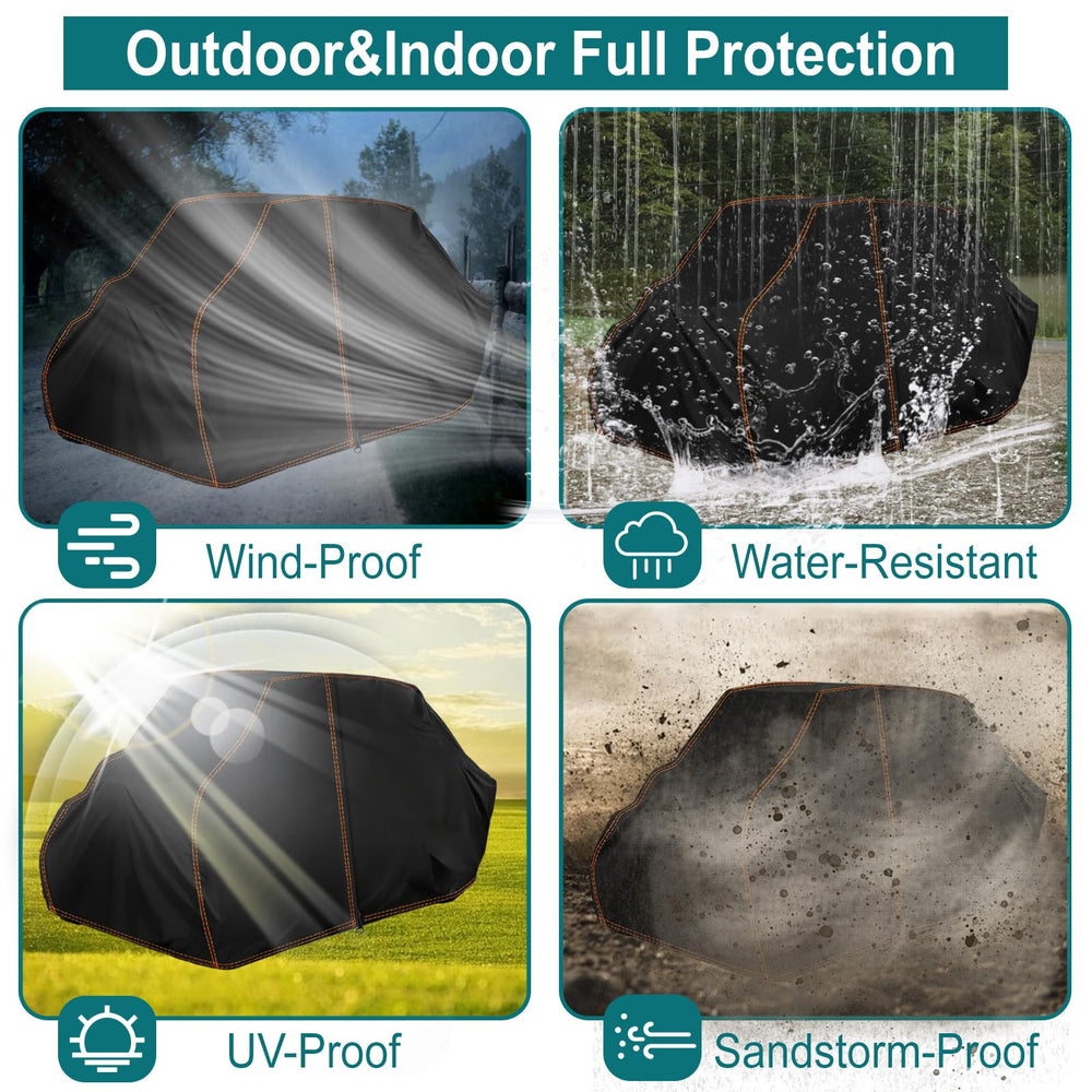 QYMOTO fabric texture close-up highlighting water and UV resistance