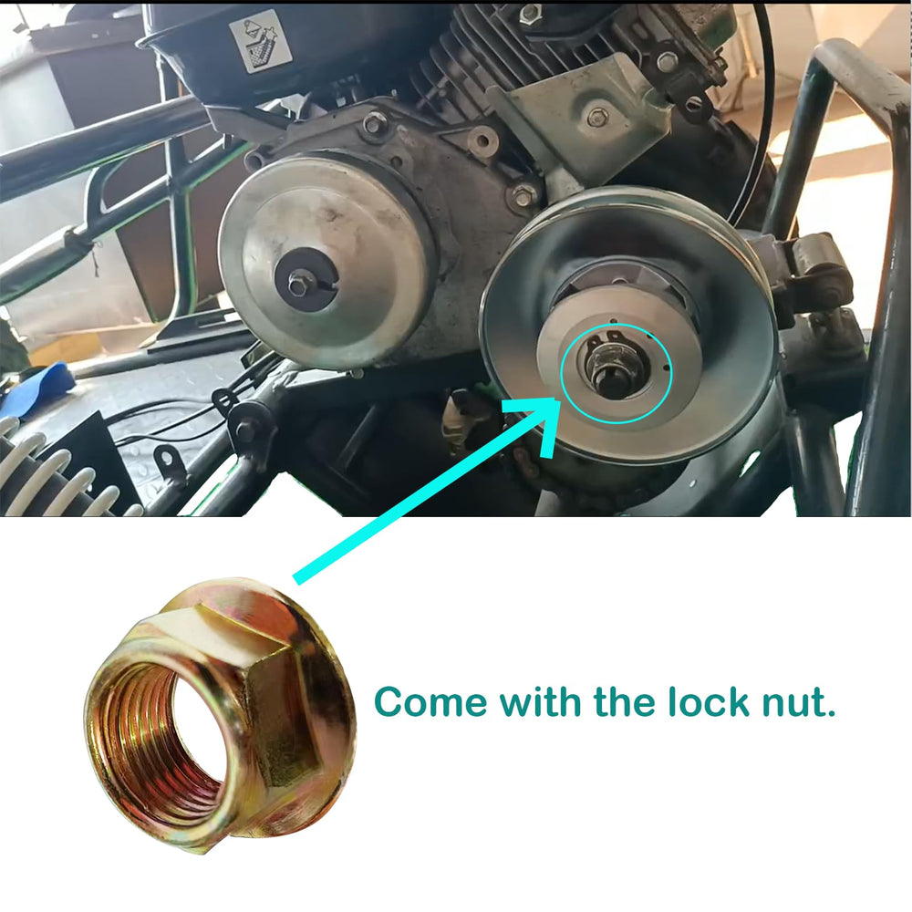 QYMOTO KT196 side profile showing pulley design and strength benefit