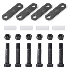 Racewill front pack showing complete trailer shackle kit for quick replacement