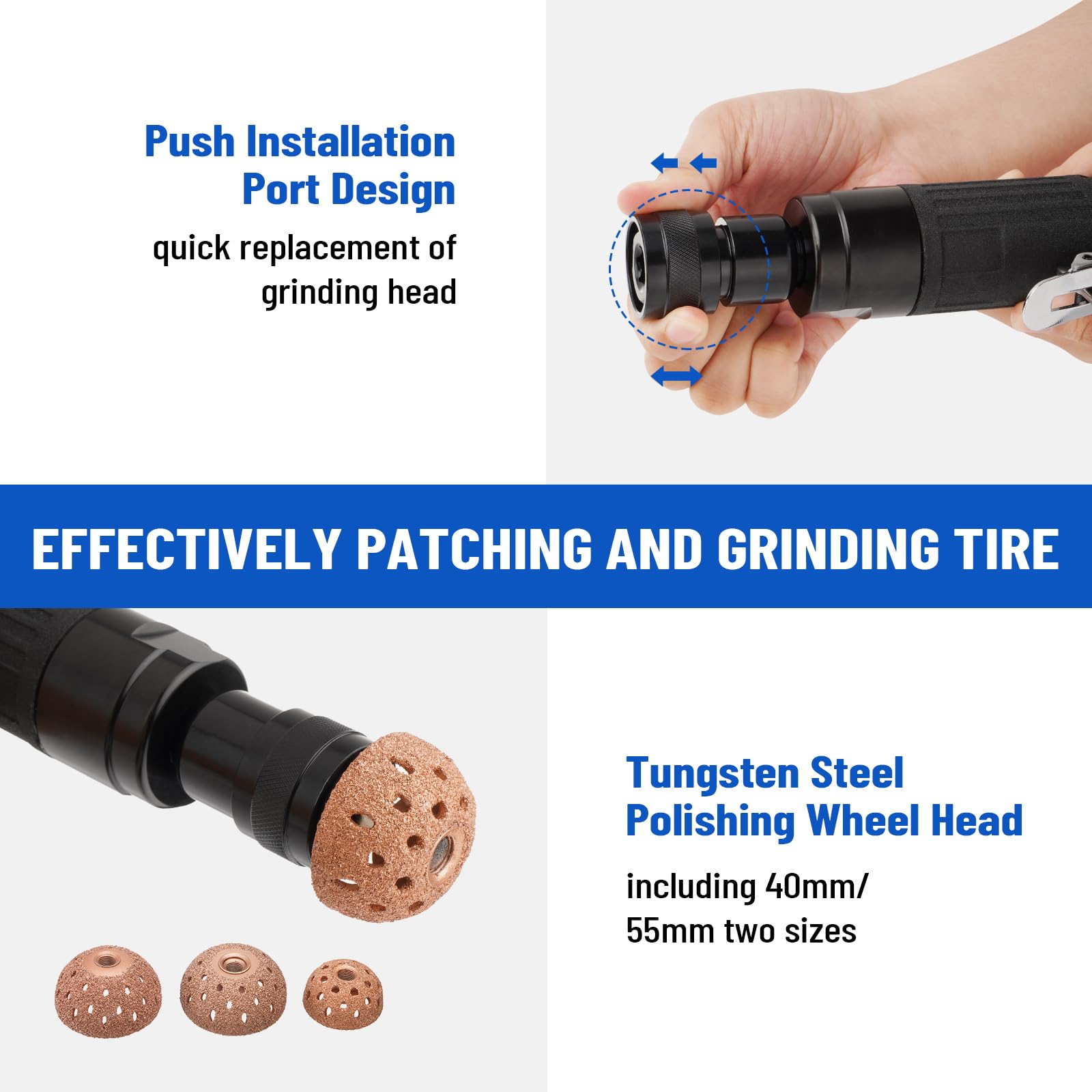 Racewill precision chuck detail demonstrating stable wheel mounting and accuracy