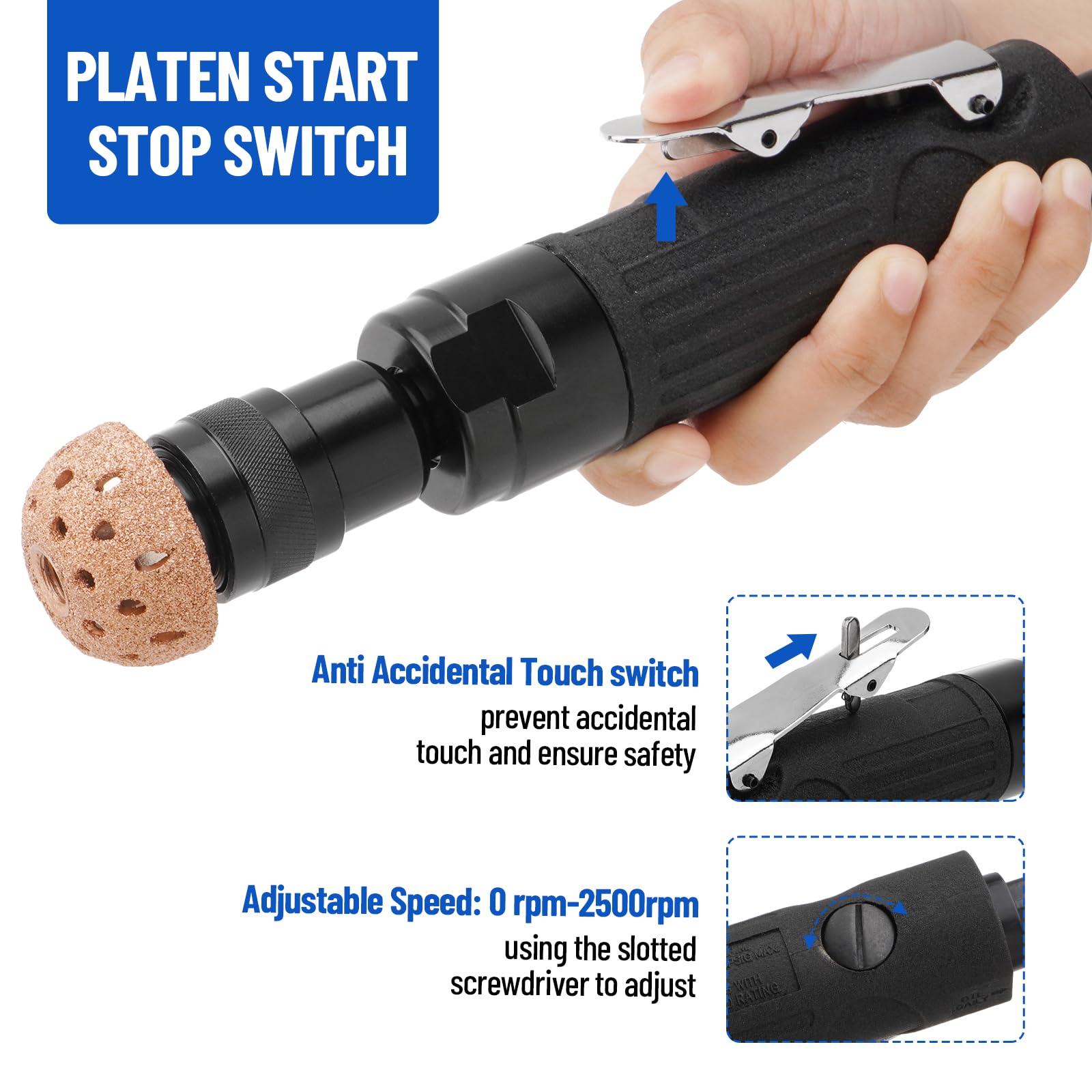 Racewill tire roller in hand for smooth patch seating and even pressure