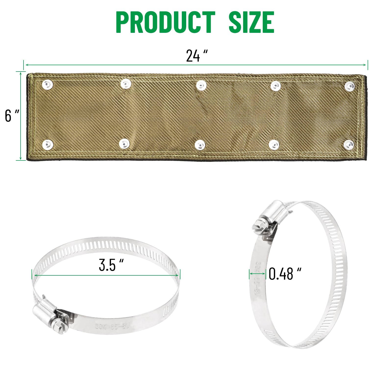 Racewill shield next to ruler for scale showing 6 by 24-inch dimensions