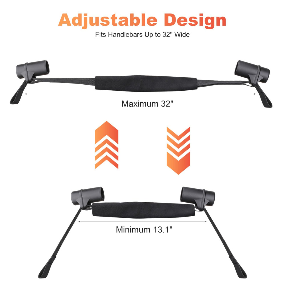 Racrank folded straps compact for portable storage and travel convenience