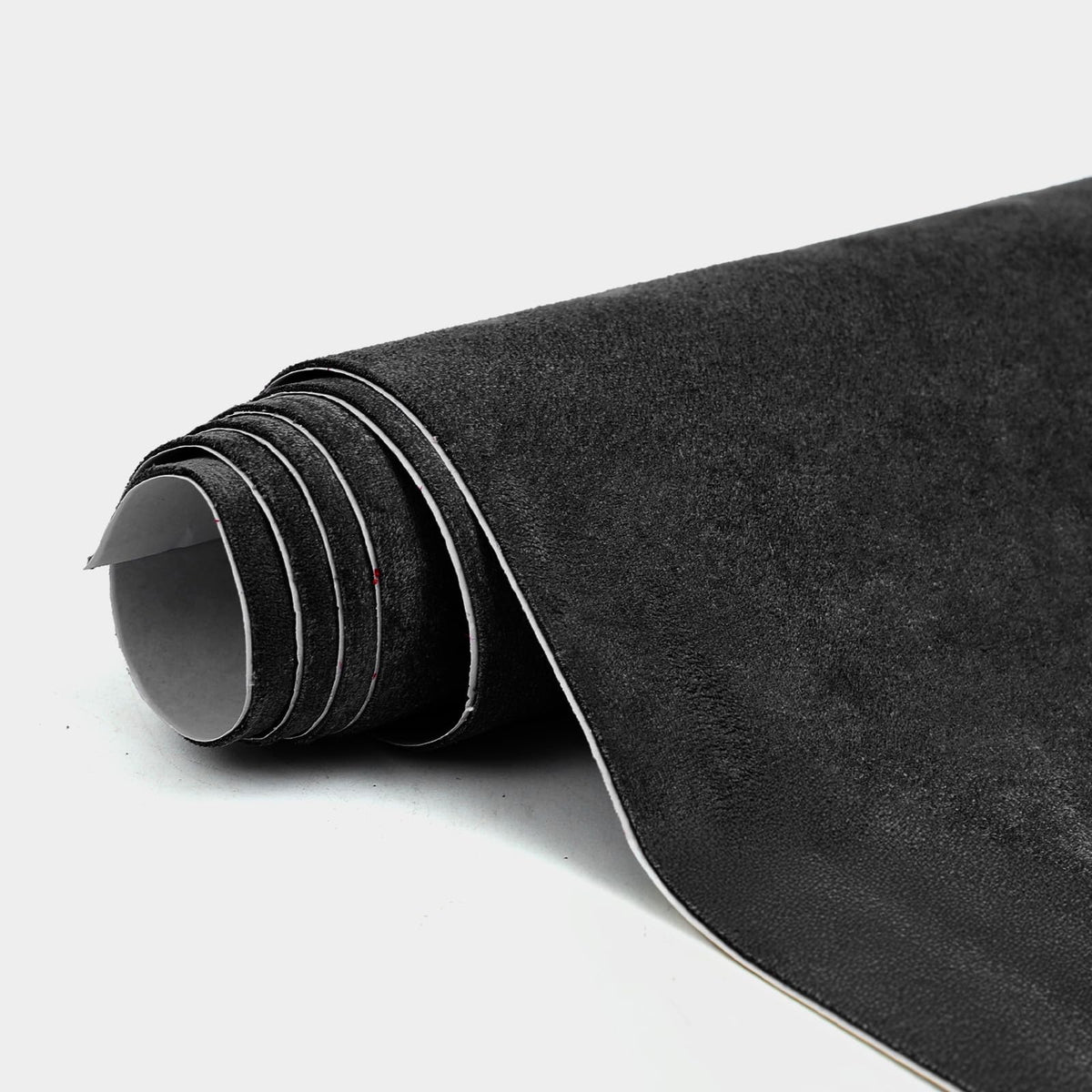 RadiantDecor front panel showing black suede wrap and sleek finish for upgraded trim
