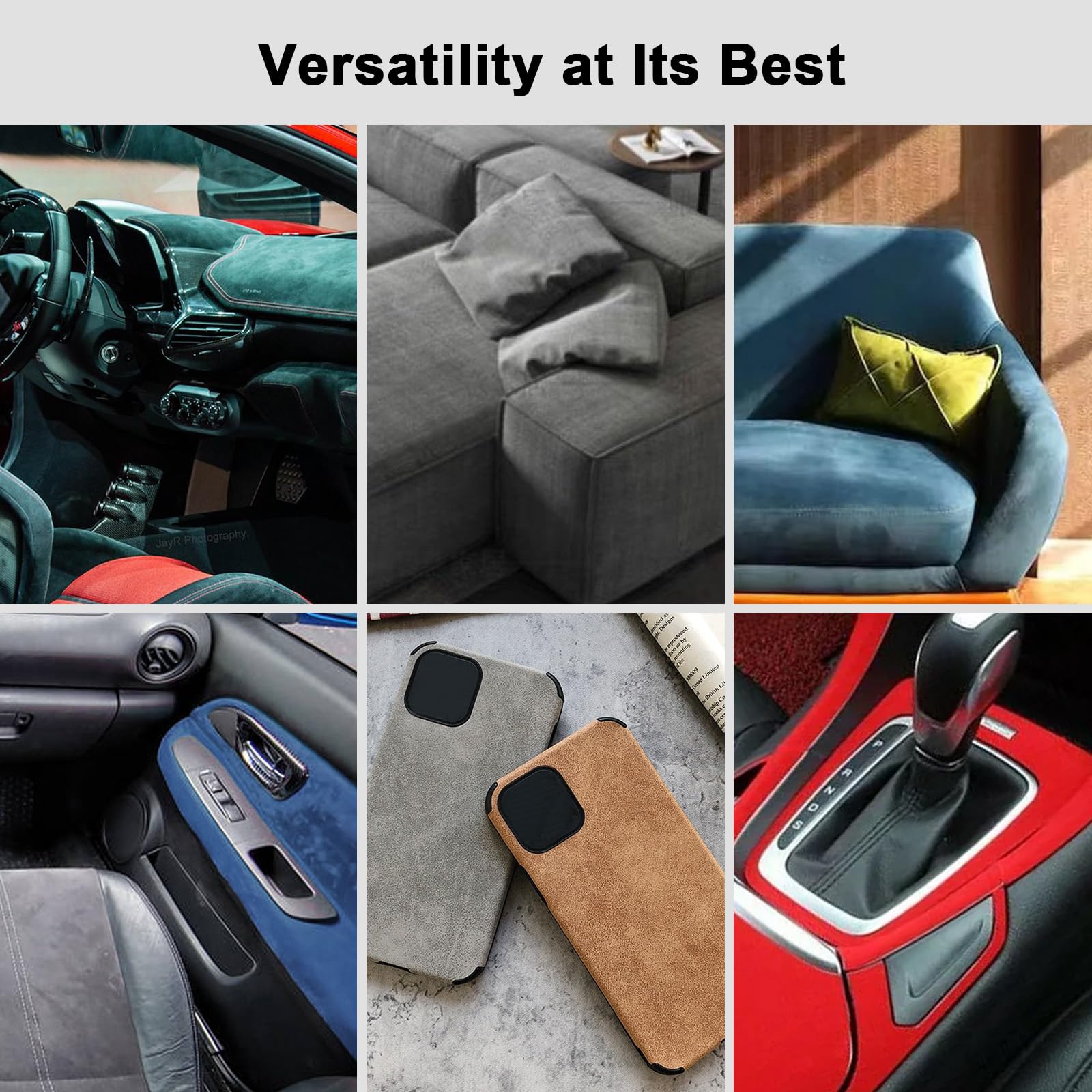 RadiantDecor in vehicle interior lifestyle scene adding luxury feel and cohesive look