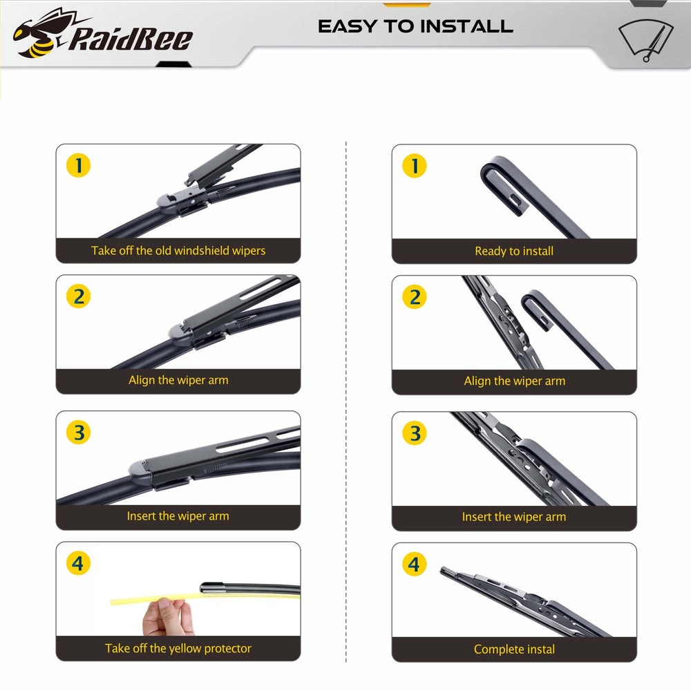 RaidBee blade beside Traverse arm showing correct size and fit confidence