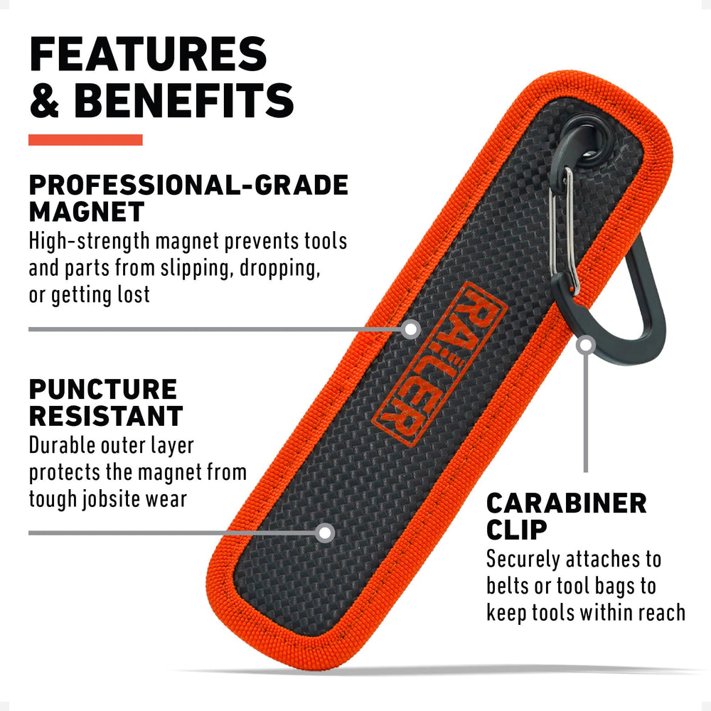 Railer magnet edge detail revealing rare earth magnetic strength and protection