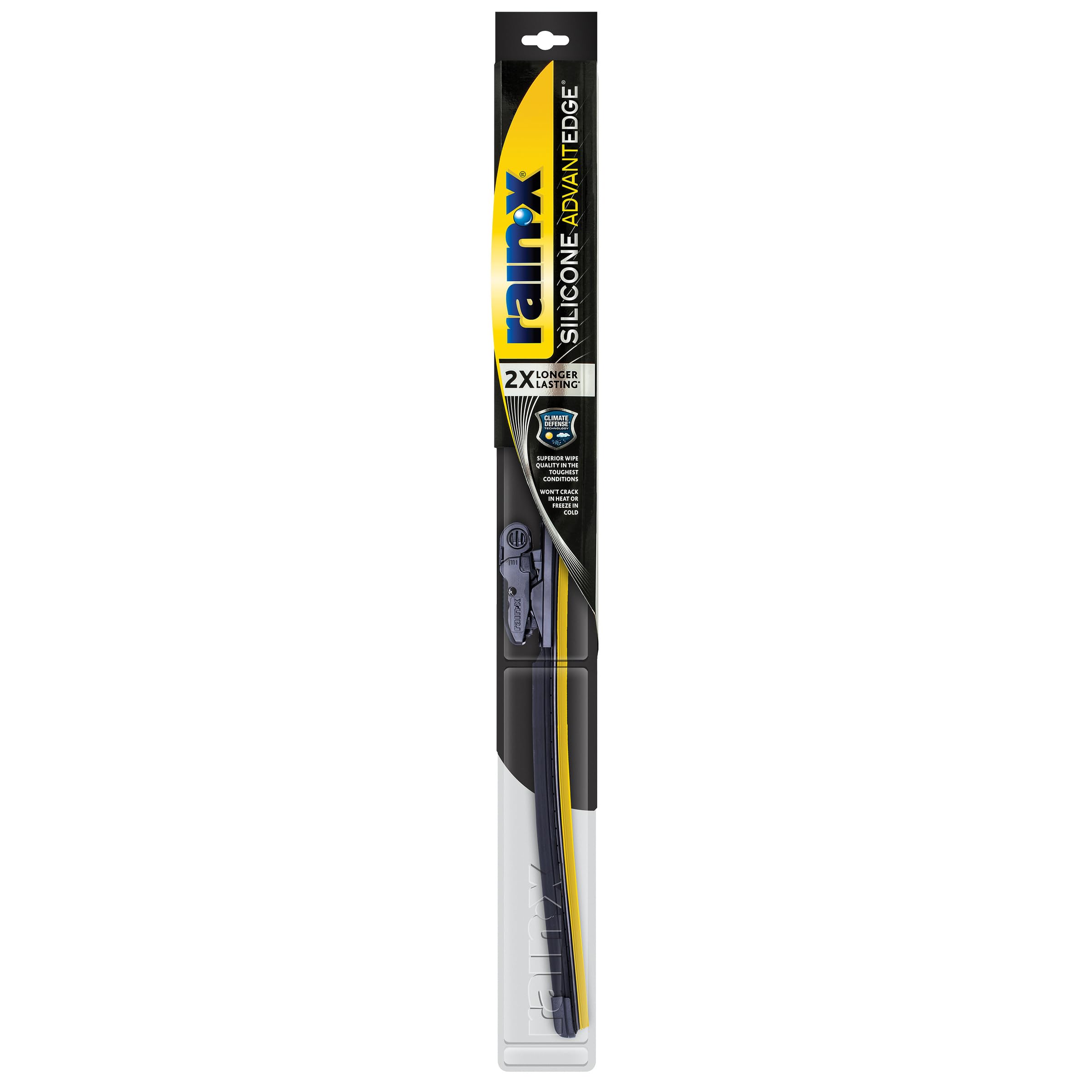 Rain‑X packaging front view showing 20" blade and features for quick selection