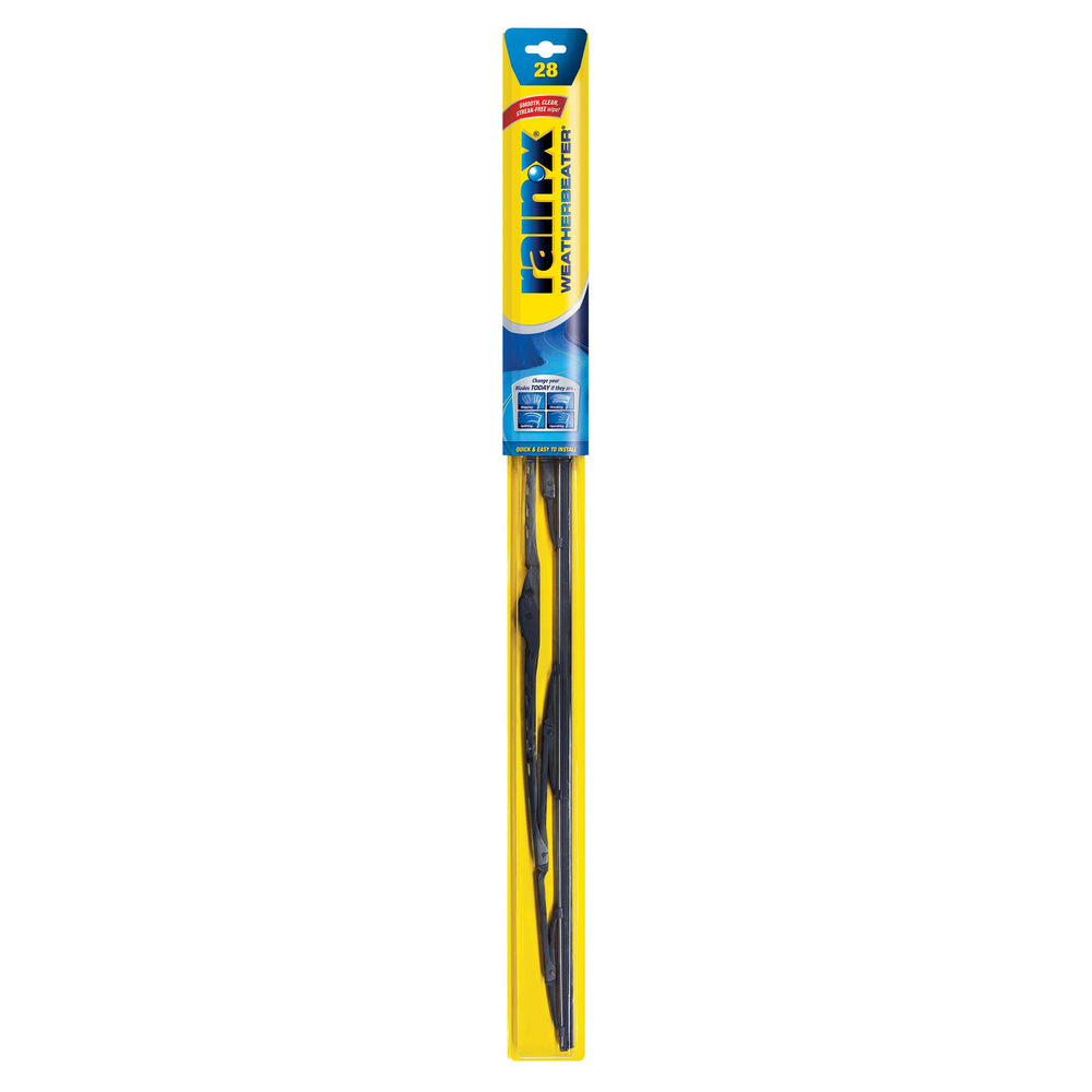 Rain-X WeatherBeater front packaging showing product and size for easy identification and fit