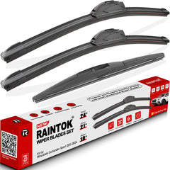 Raintok front packaging showing full 3-piece Outlander Sport kit and fitment benefit
