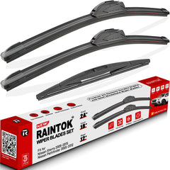 Raintok front packaging showing complete 3-pack and fit details