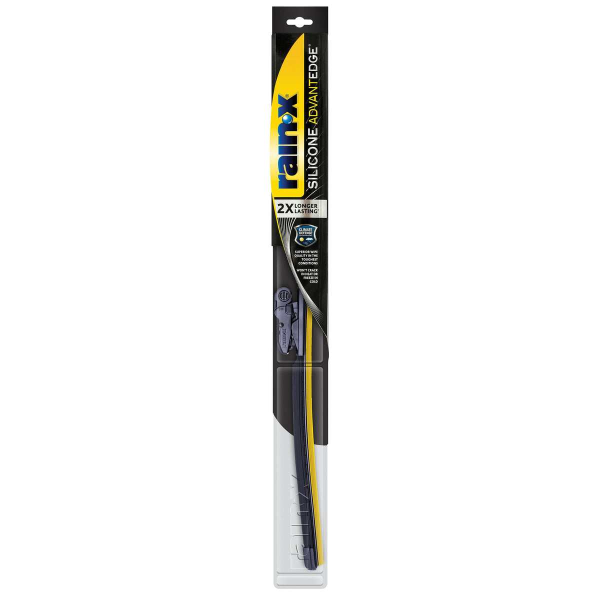 Rain‑X AdvantEdge 26" front packaging showing product and benefits