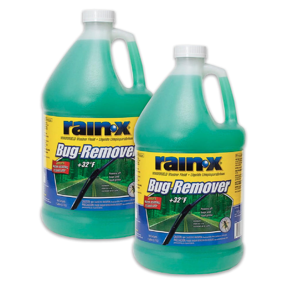 rain‑x bottle front packaging showing label and two‑pack value