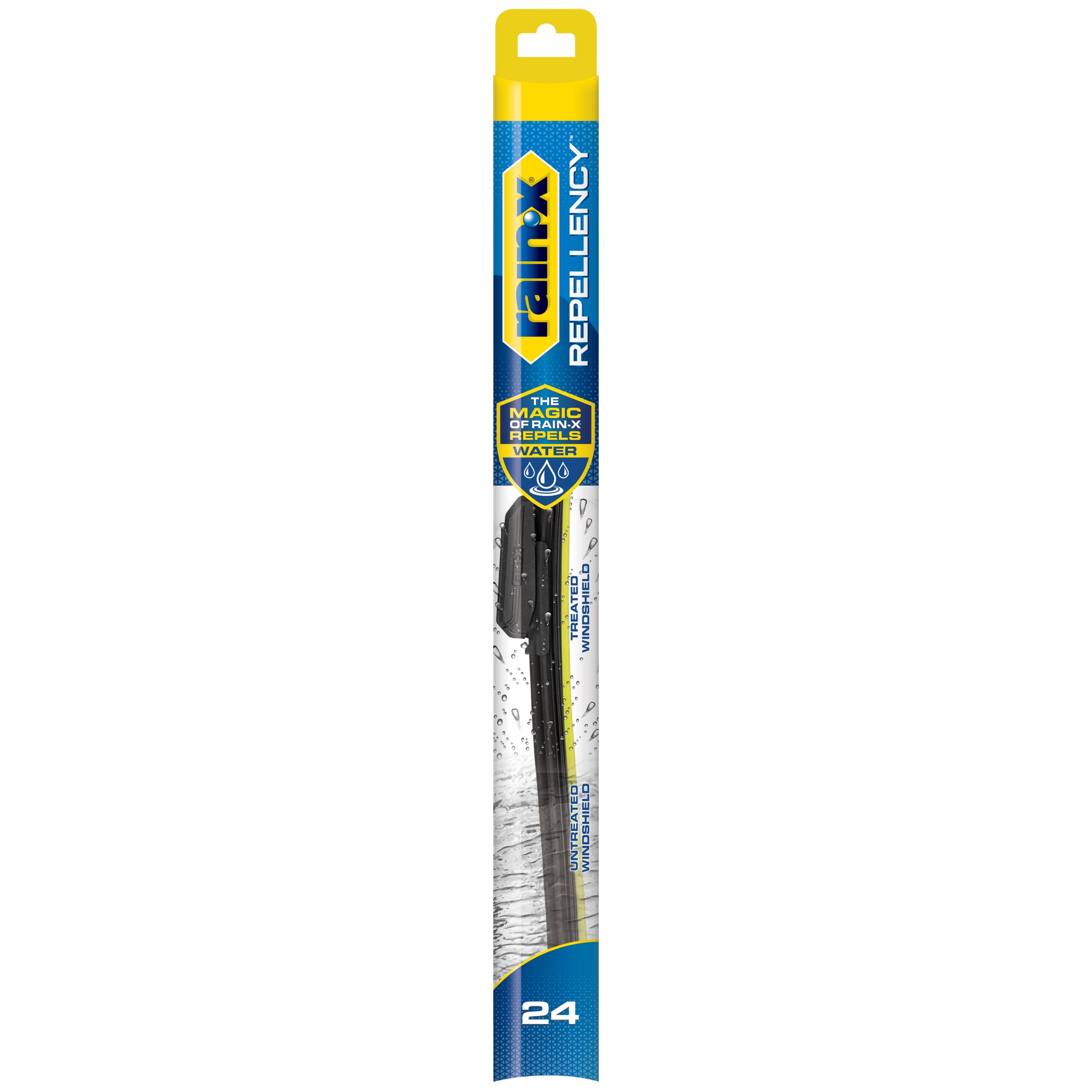 Rain‑X front packaging 24-inch showing product and branding for easy identification