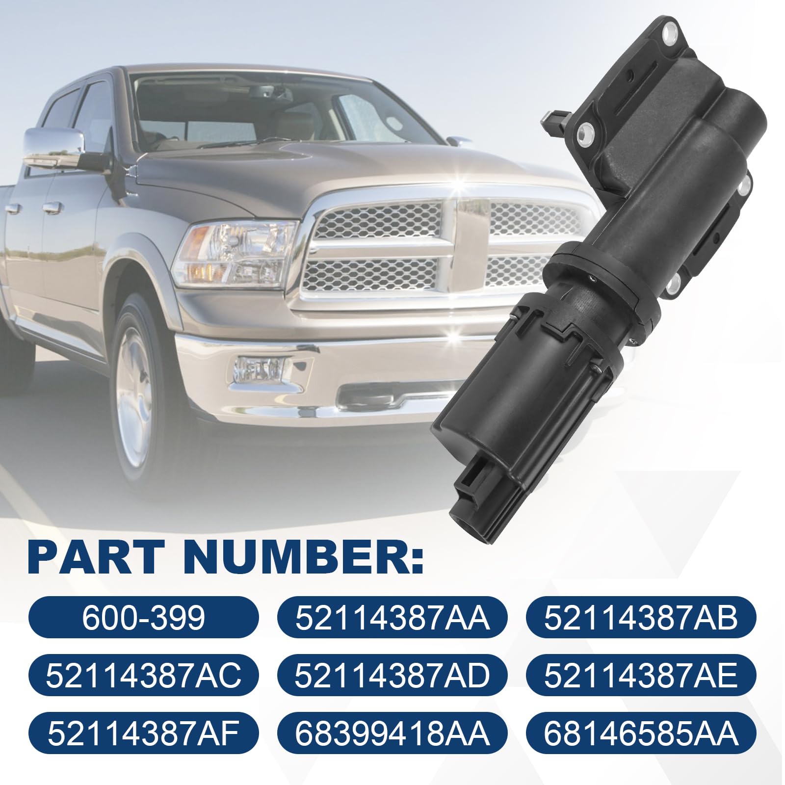 RALBDX actuator connector close-up with OEM-style plug for easy replacement